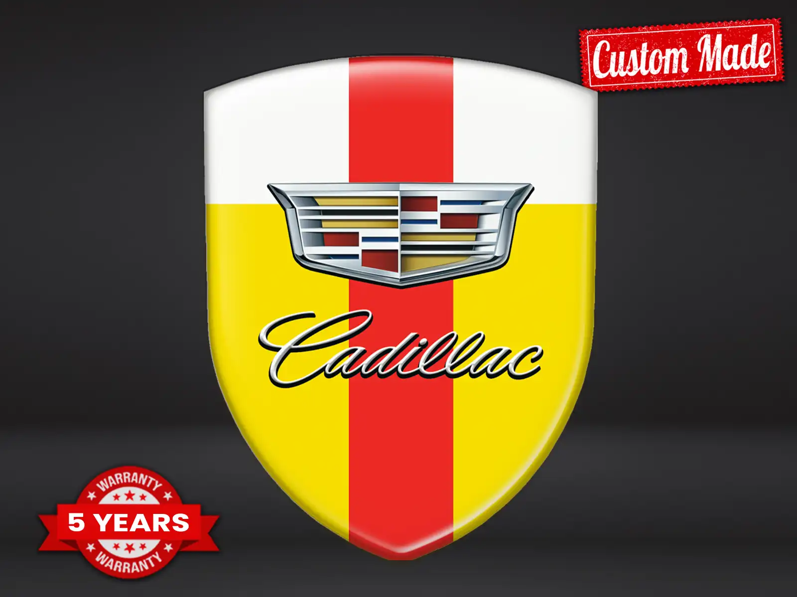 Cadillac Fensteraufkleber Premium Stilvoll Anpassbar Auto